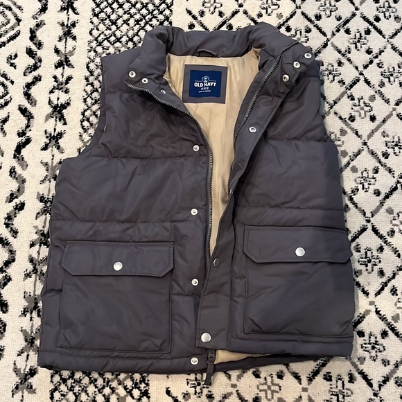 Old navy grey vest with pockets M - Picture 5 of 9